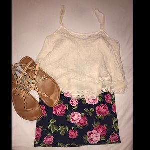 Floral skirt