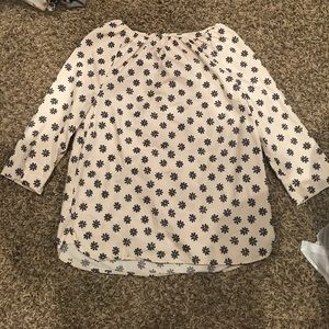 flower printed top