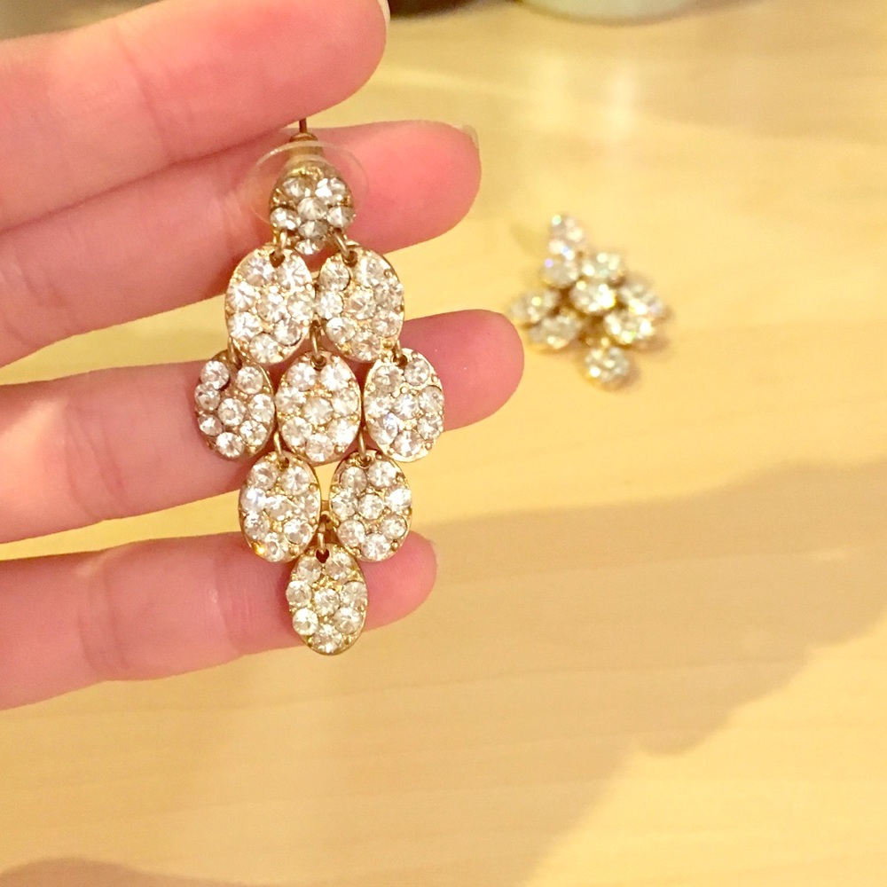 Shiny Dangly Earrings