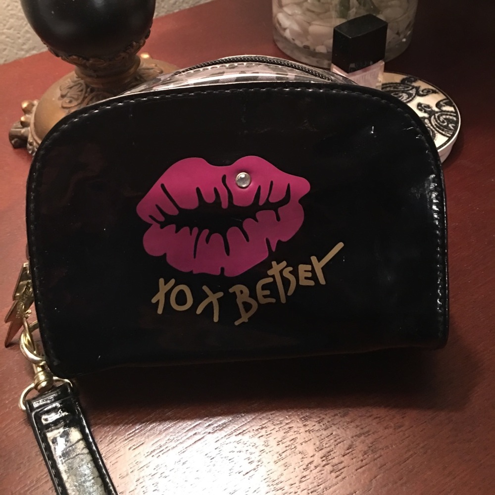 Betsy Johnson cosmetic bag