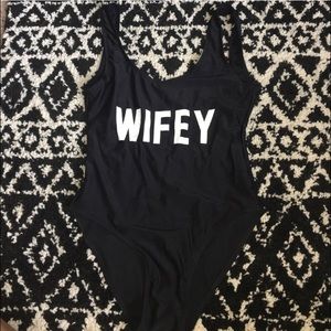 WIFEY BATHINGSUIT