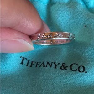 Tiffany & Co. "I Love You" Ring