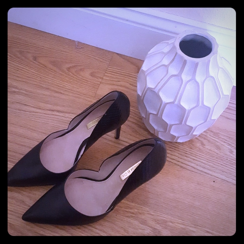 Black Heels. Like new. Only worn a couple of times