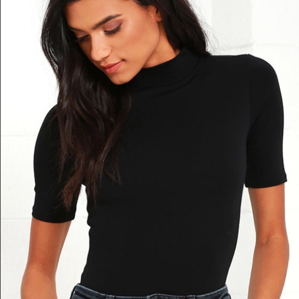 Lulu's Black Body Suit