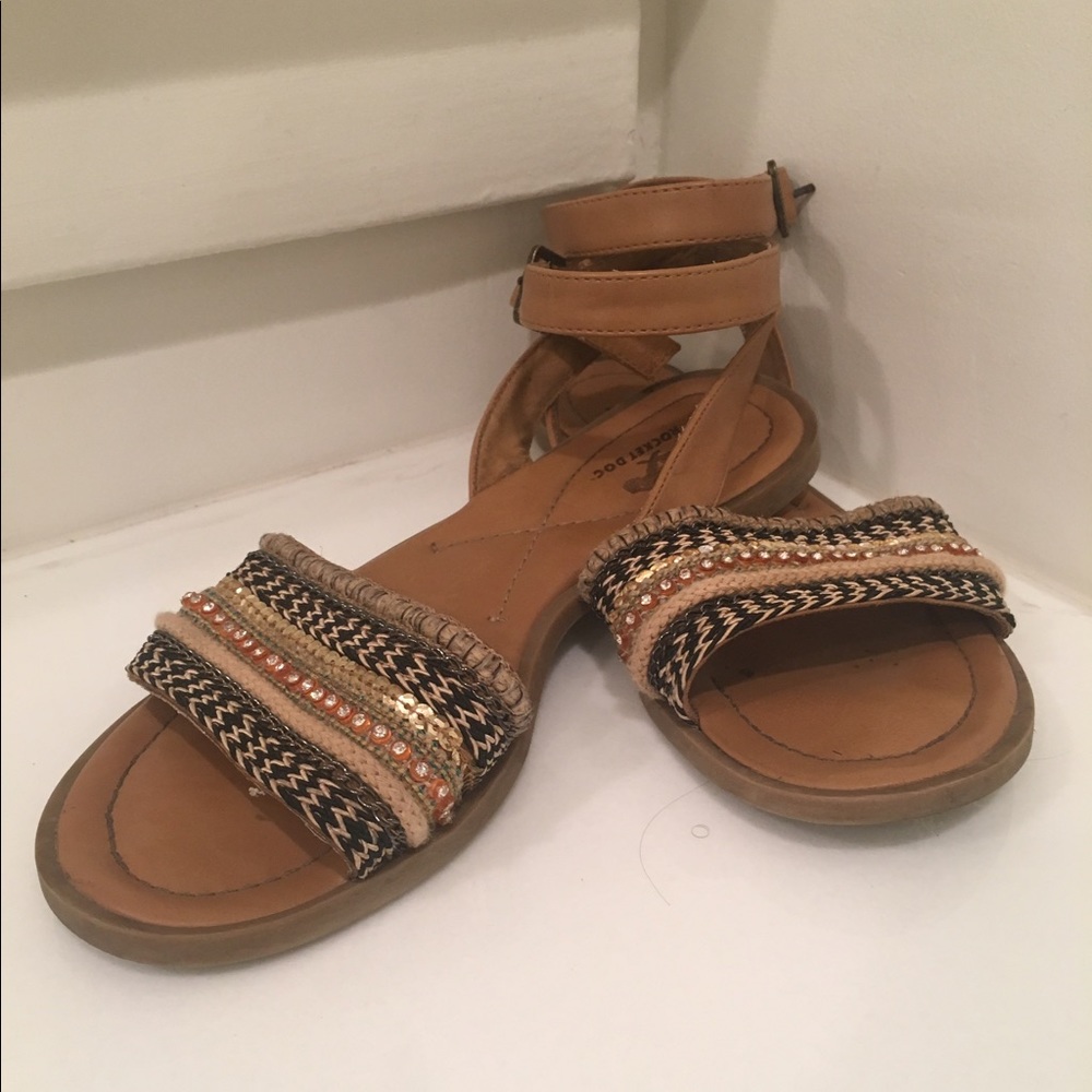 Beaded sandals