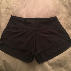 Lululemon Speed Short size 4 black