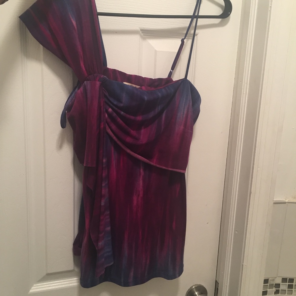 Sexy one shoulder tank top