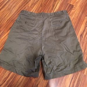 Mens green haggar shorts 34