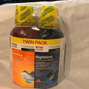 Twin pack night and day cold and night relief