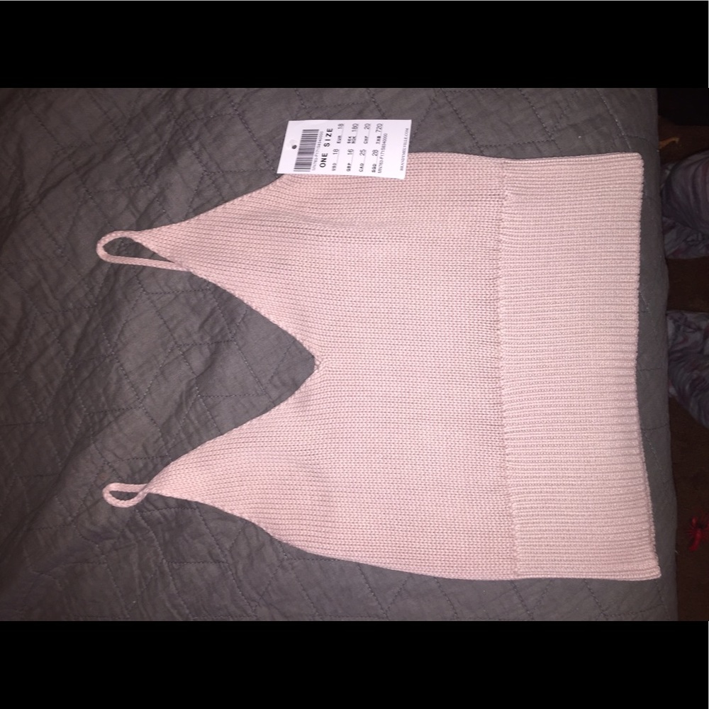 Brandy Melville Blush Luna tank