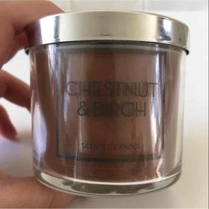 Chestnut burch candle