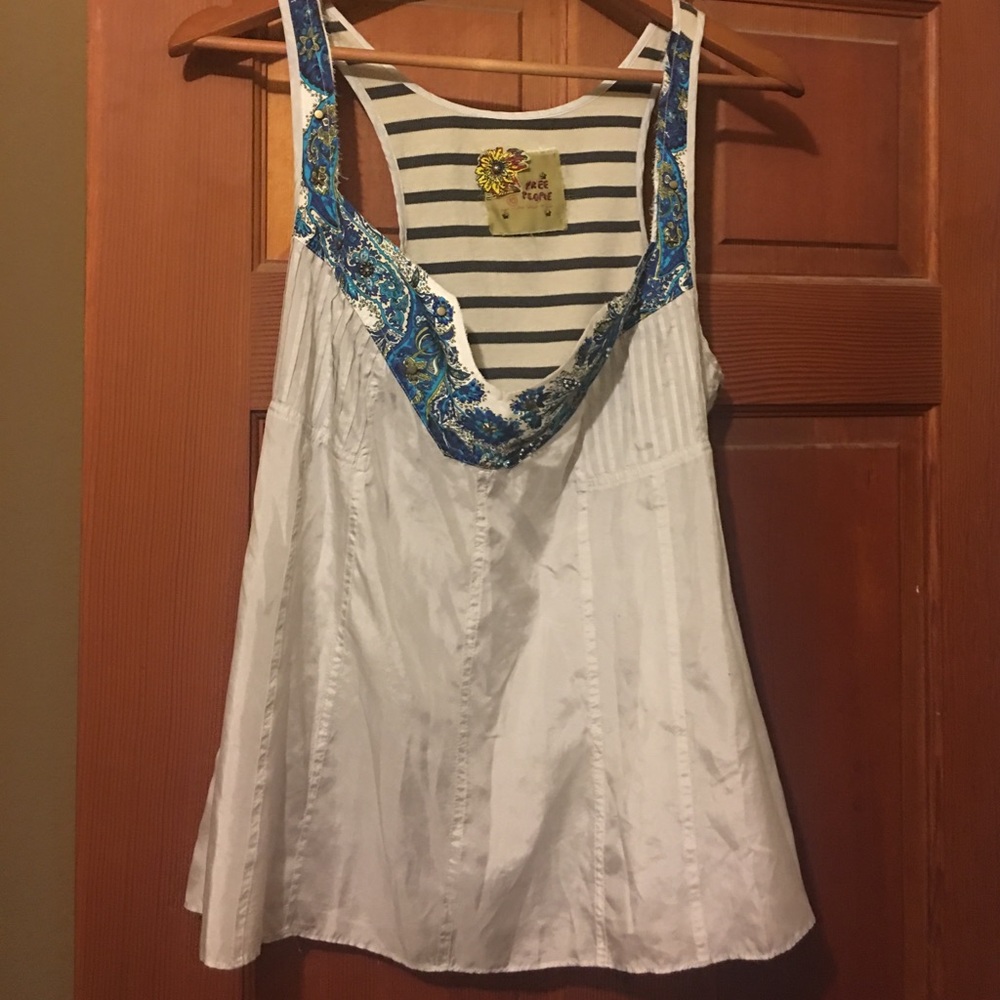 Free people silk tank