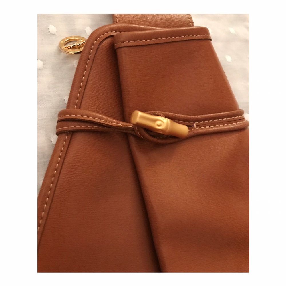 Vintage Longchamp Leather Bag