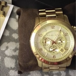 Gold Michael Kors Watch