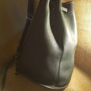 Coach XL Dark Olive Green Bixby Shoulder Sling Bag