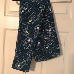 NWT Minnie Leggings LuLaRoe Tall & Curvy Disney
