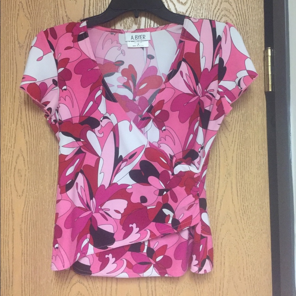 Floral Mosaic blouse