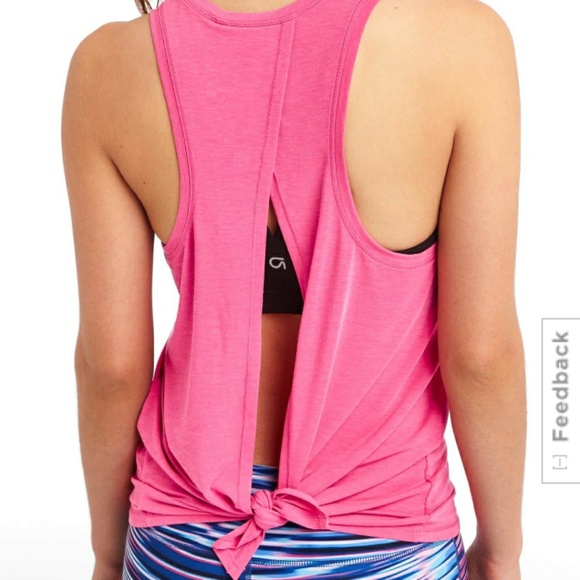 Gap Tops - Gap Fit Breathe Tank in Happy Pink