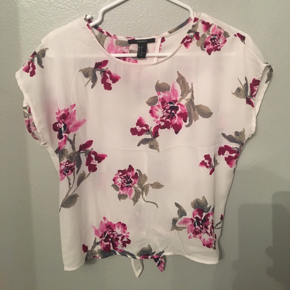 Forever 21 floral top