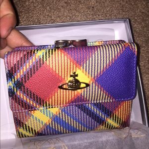 Authentic Vivienne Westwood leather wallet