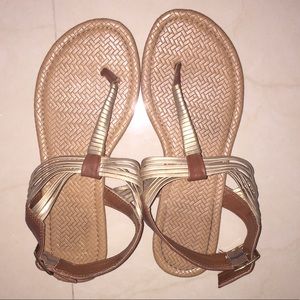 Neutral sandals