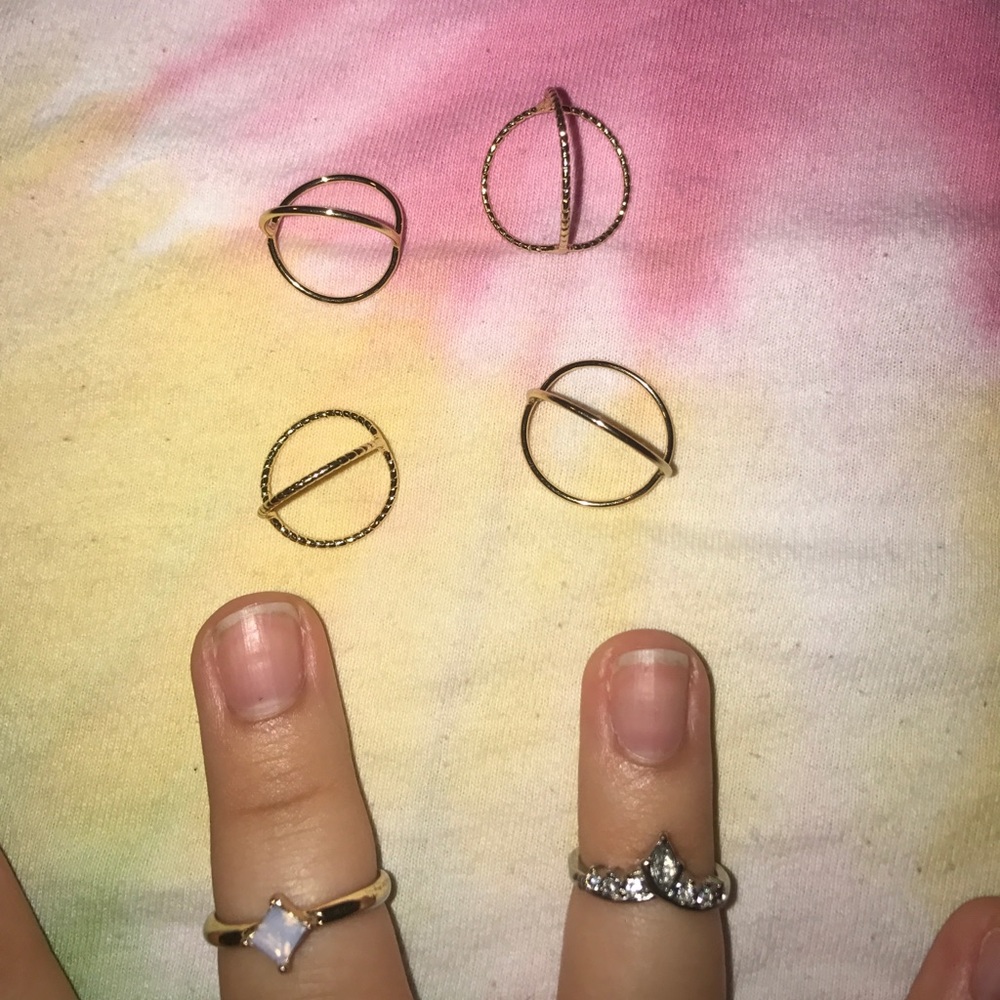 set of rings / midi rings