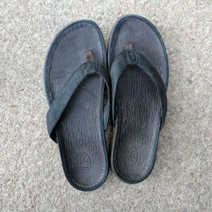Leather Chaco flips