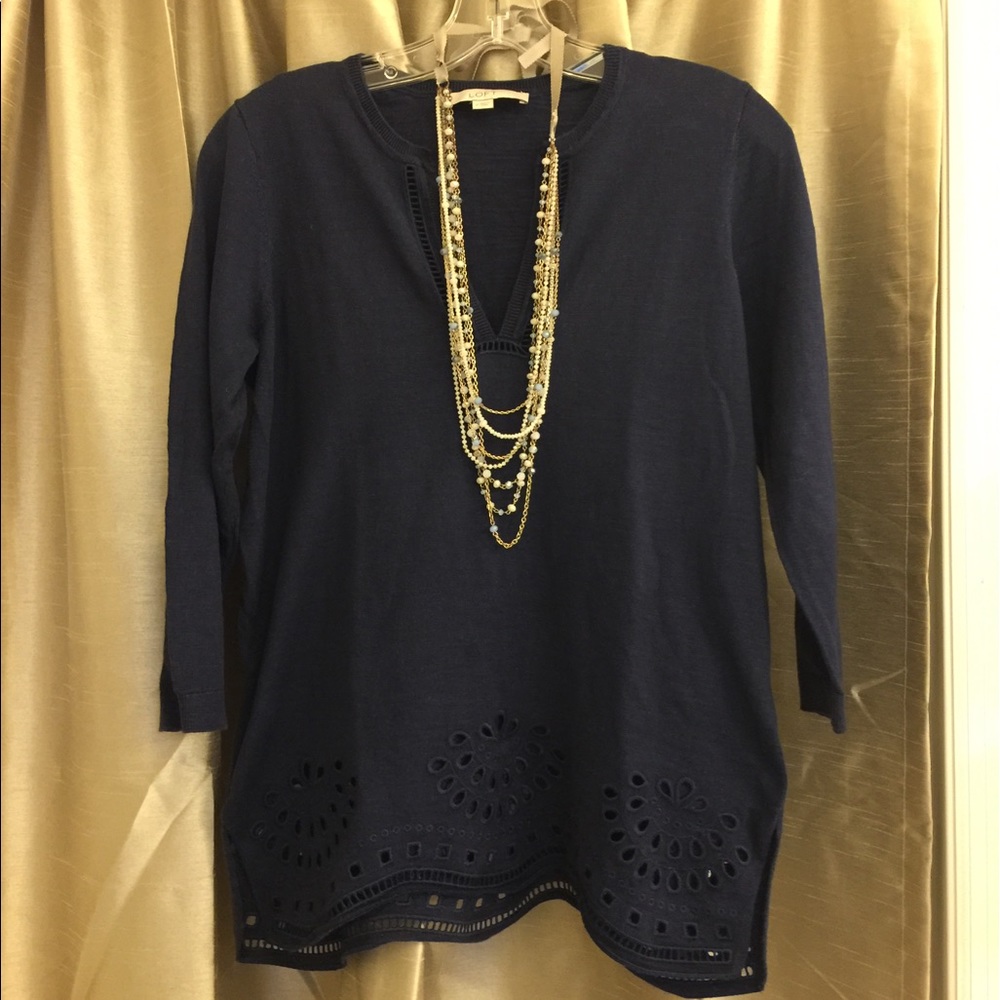 Ann Taylor LOFT knit tunic