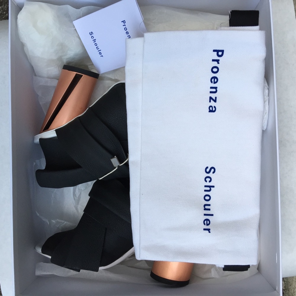 **SOLD** NIB Proenza Schouler leather knot mules - Picture 8 of 8