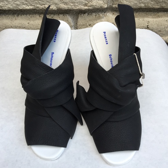**SOLD** NIB Proenza Schouler leather knot mules - Picture 3 of 8