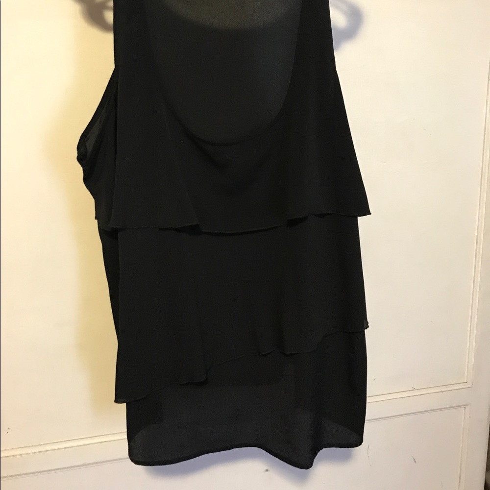 Black thin blouse