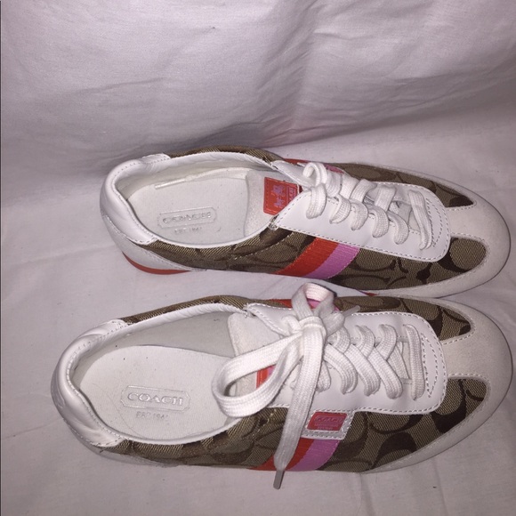white coach sneakers 60 coach shoes coach joss sneakers white pink white coach sneakers 60 coach shoes coach joss sneakers white pink