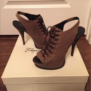 Elizabeth and James Canvas Platform Sandals