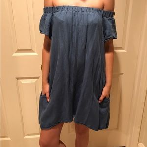 Off the shoulder dress