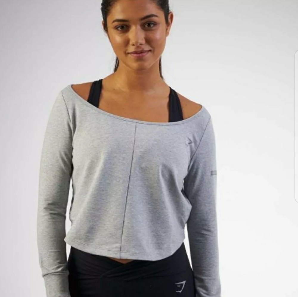 Nikki Blackketter X gymshark studio jumper