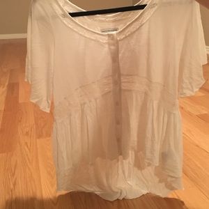 White Lacey blouse