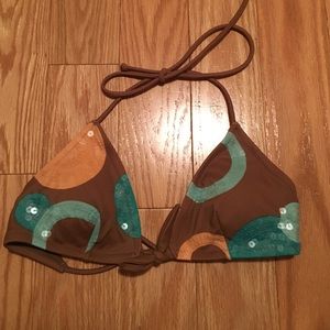 Victoria secret triangle bikini top