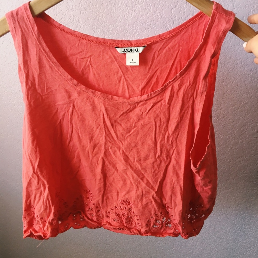 Coral Crop Top!