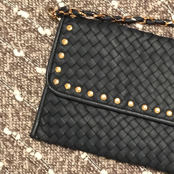 Duex lux Leather Crossbody Bag/ Convertible Clutch - Picture 8 of 8