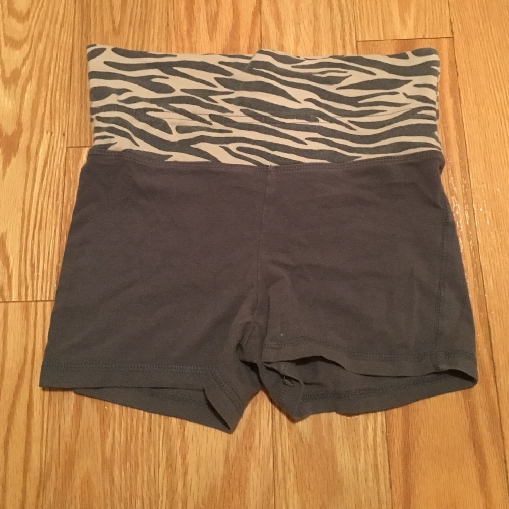 Roll down booty shorts
