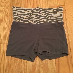 Roll down booty shorts