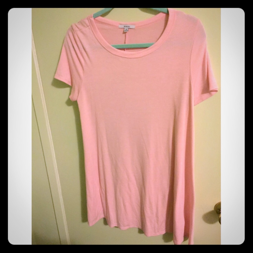 Acemi Pale Pink T-Shirt Dress