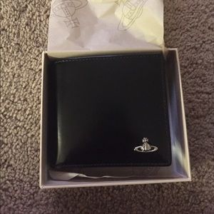 Authentic Vivienne Westwood man leather wallet