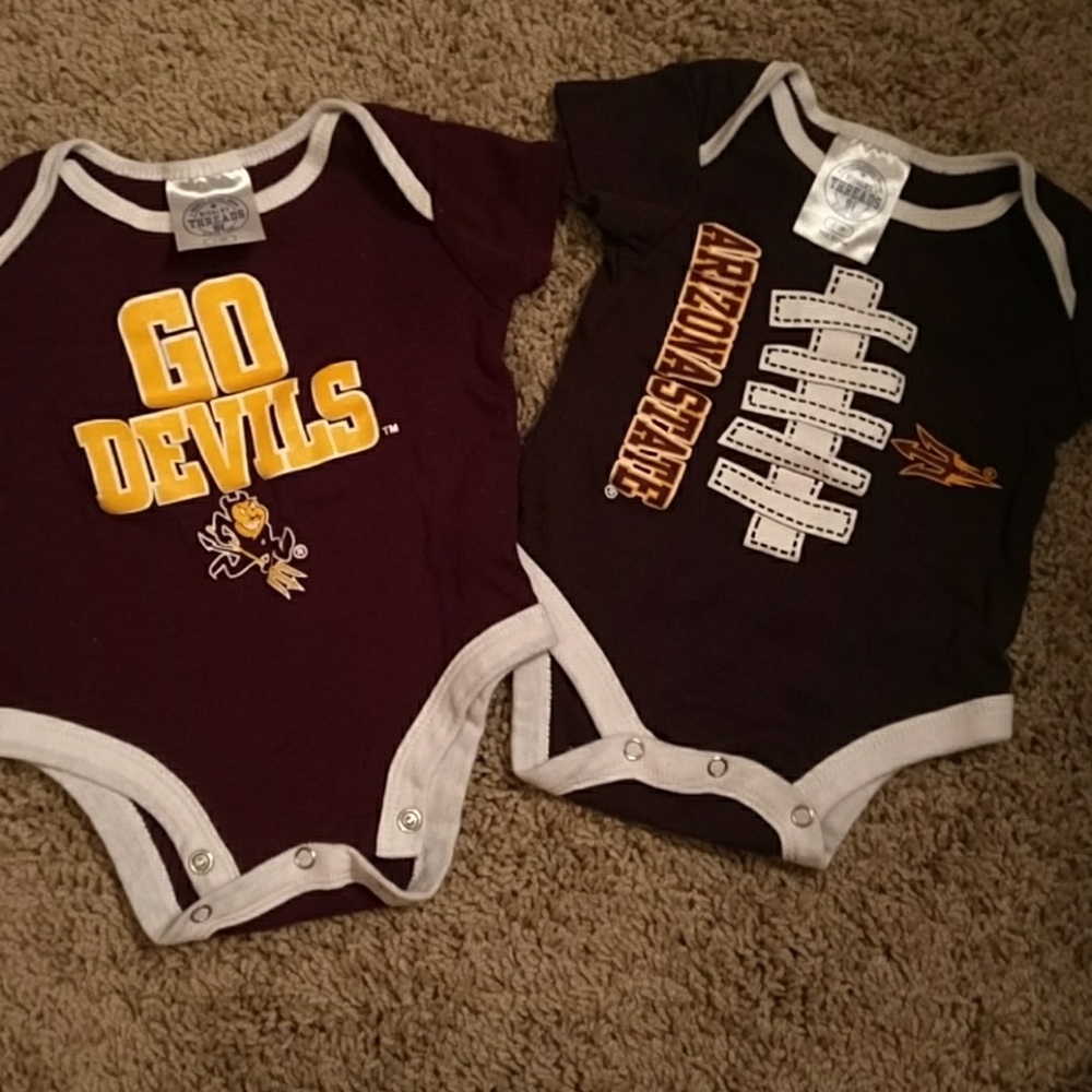 Asu baby onesies