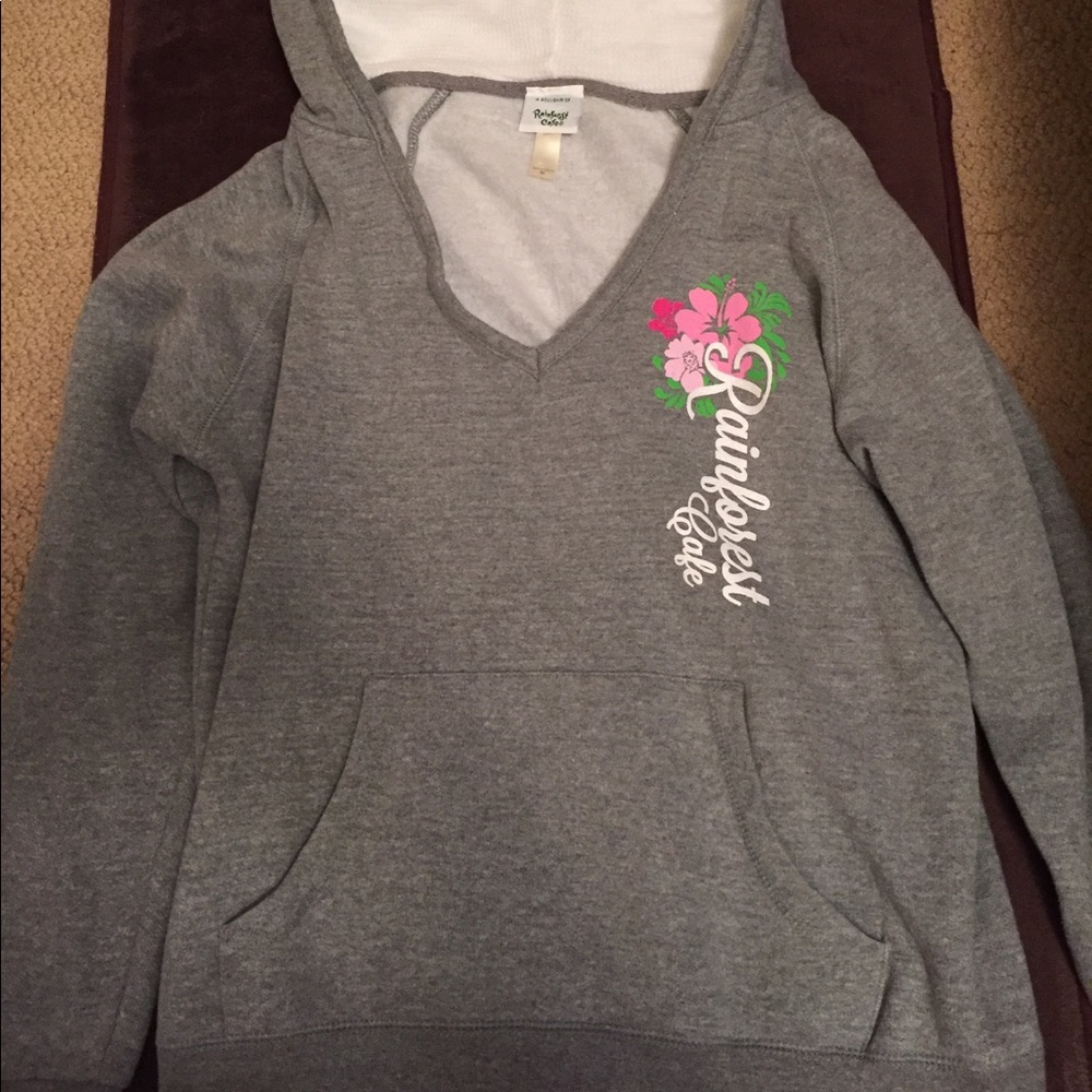 NWOT Rainforest Cafe Hoodie