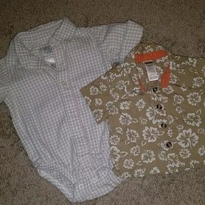 Baby boy button ups