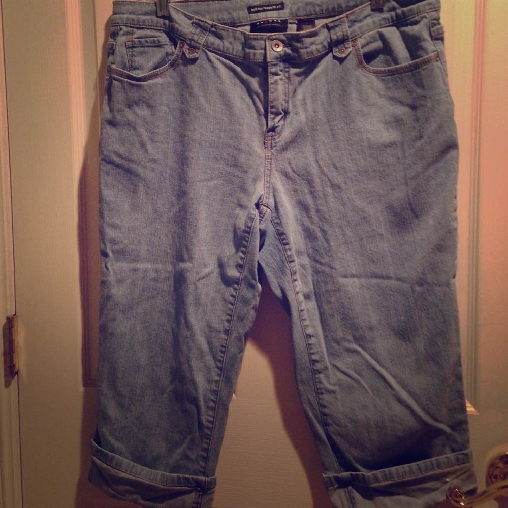 Denim Capris