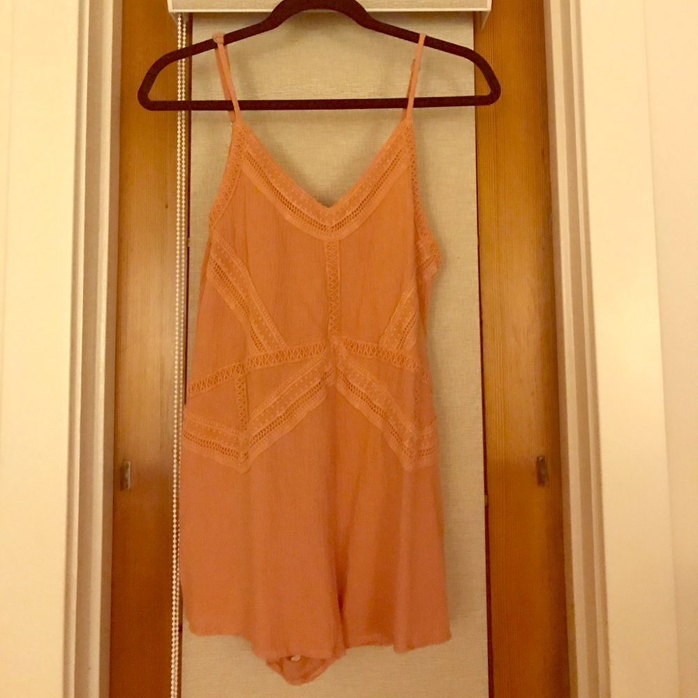 Cute blush romper