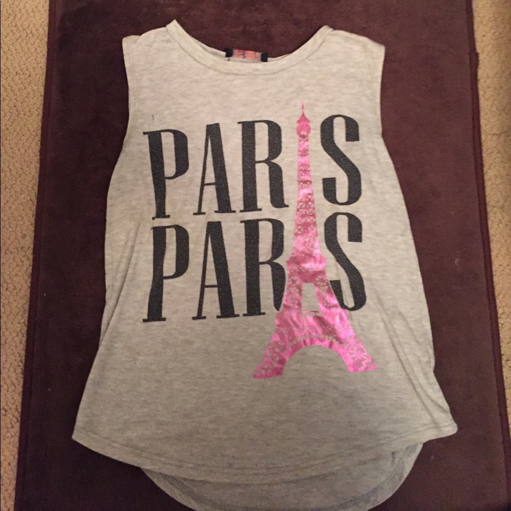 Paris Crop Top Tee