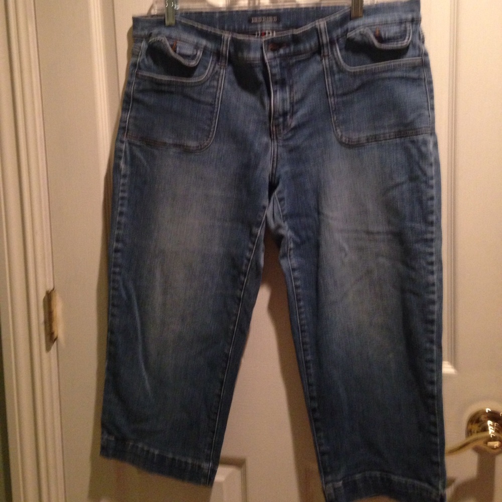 Cropped jeans
